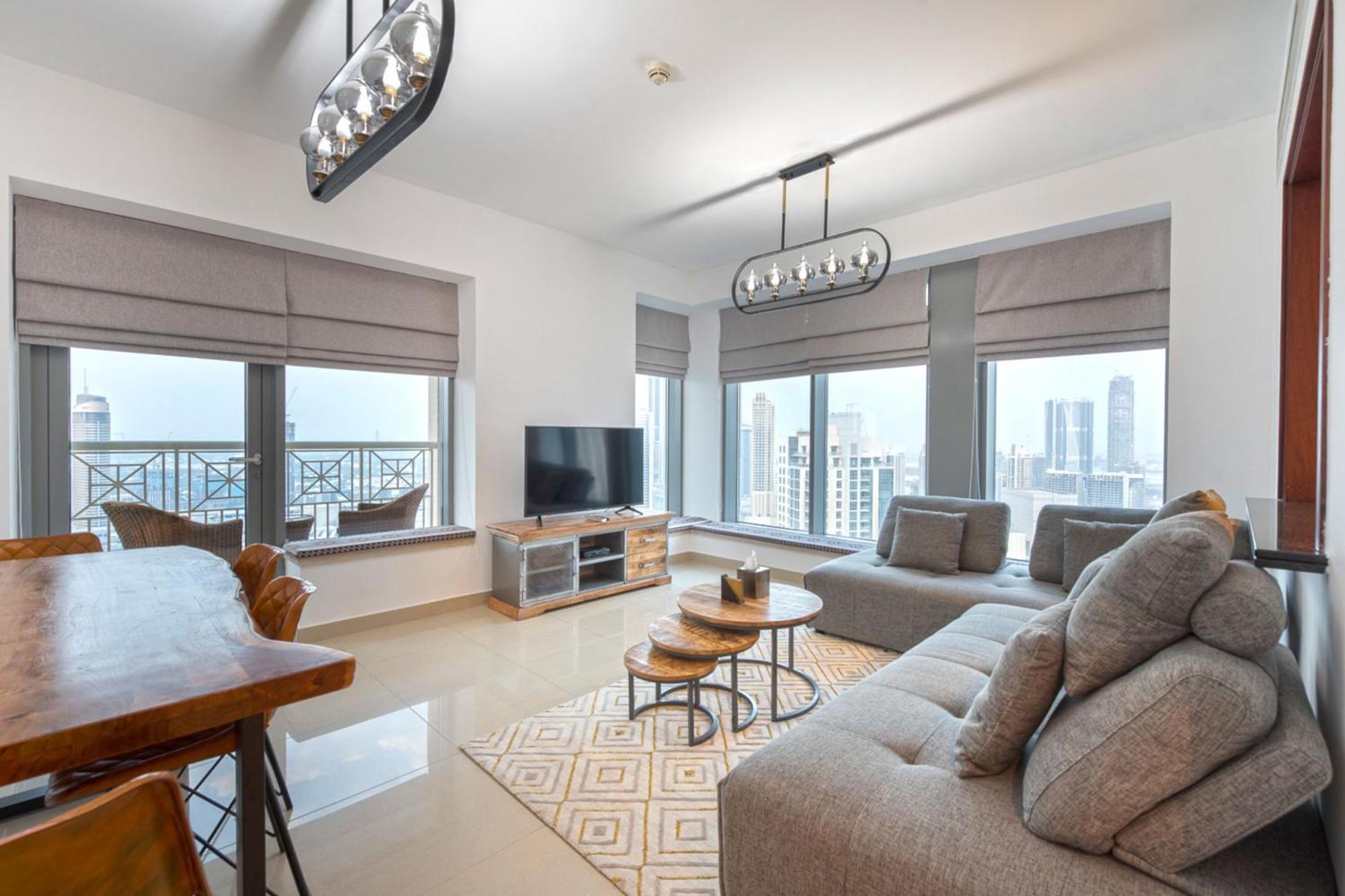 Spectacular Burj Khalifa View 2Br 29 Boulevard Tower 2 دبي المظهر الخارجي الصورة