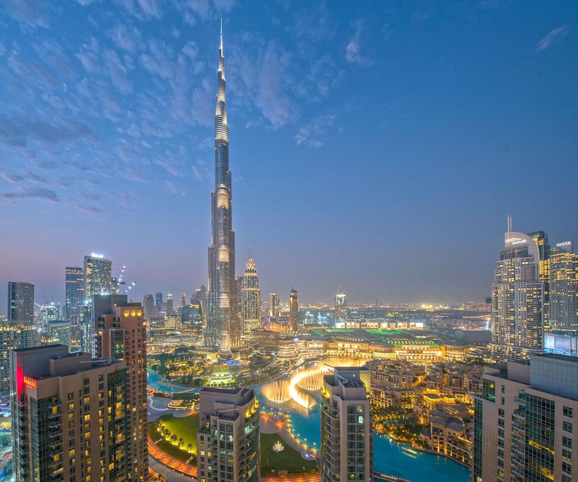 Spectacular Burj Khalifa View 2Br 29 Boulevard Tower 2 دبي المظهر الخارجي الصورة